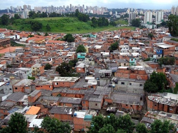 Favela Jaqueline, na Vila Sônia, em São Paulo. Foto: WikiCommons / Dornicke